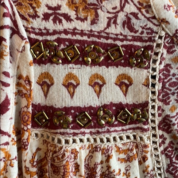 Lucky Brand Boho Top - Picture 4 of 8